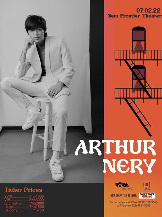 Arthur Nery concert a guaranteed soldout show Pikapika Philippine News Portal