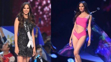 Catriona Gray makes it to top 5