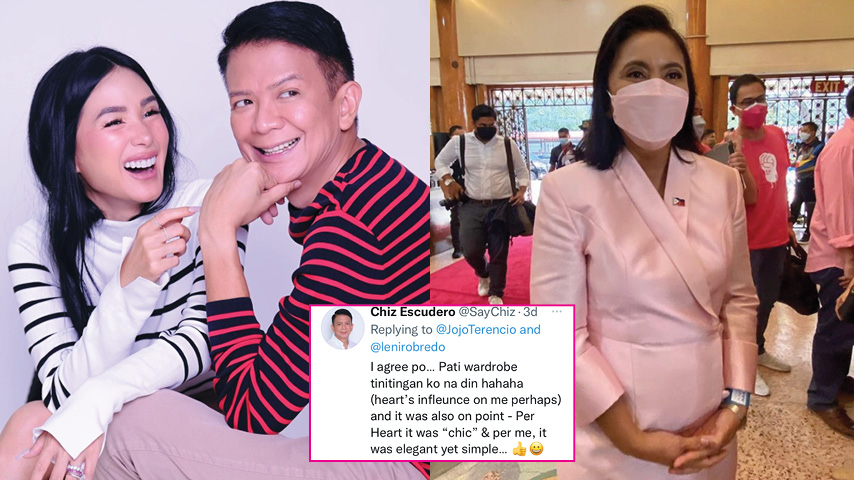 Tea Party on X: wag magpaloko kay heart evangelista. she's not supporting  leni robredo. solid marcos and dds sya together with chiz escudero and his  family. clout chaser amp  / X