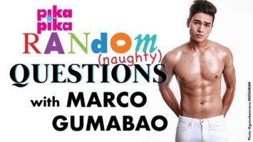 Marco Gumabao answers random NAUGHTY questions from Pikapika!