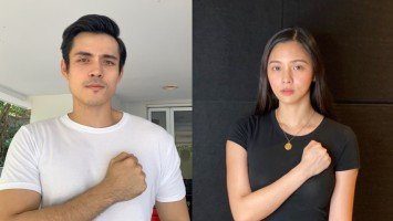 Xian Lim defends Kim Chiu from bashers who criticized her “classroom” statement; urges everyone to stop the hate