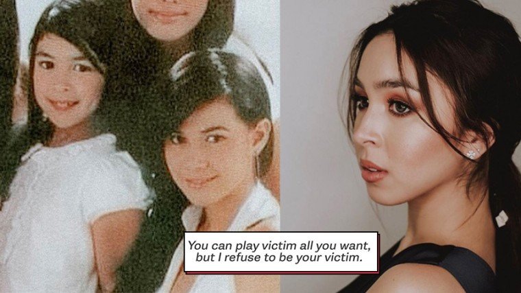 Julia Barretto is not one to stay silent after being dragged in a controversy.