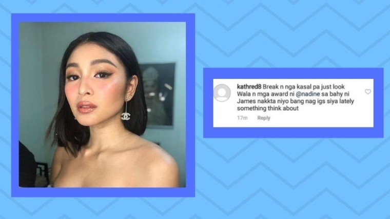 Nadine dresses down a netizen who spread rumors about breaking up with James Reid. Read the full story on what Nadine had to say about the rumor below!