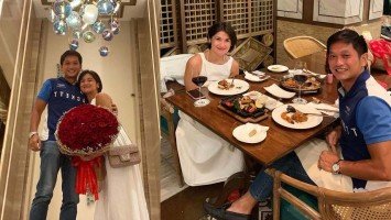 Camille Prats and VJ Yamboa celebrate 9th wedding anniversary