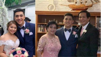 Joey Marquez and Alma Moreno’s panganay, Yeoj Marquez weds longtime sweetheart