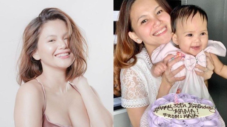 What a milestone for former EB Babe and Sexbomb dancer Molly Eva Baylon! Not only did she celebrate her birthday last Sunday, May 3, but she celebrated her first birthday as a mother to daughter Kaia Eno. Happy belated birthday, Molly!