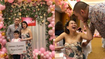 Paolo Contis & LJ Reyes reveal the name of their Baby Girl