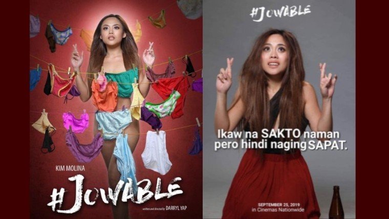 #Jowable, which is talented Kim Molina’s launching movie, will hit theaters September 25.