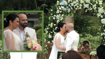 WATCH: Lotlot and Fadi say their vows at intimate wedding in Batangas