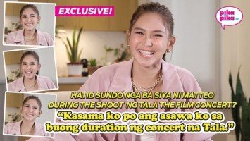 Exclusive: Kay Sarah Geronimo na mismong nanggaling: “medyo buwis-buhay po” ang pa-stunt niya sa Tala The Film Concert