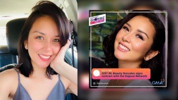 Pika's Pick: Kadenang Ginto actress Beauty Gonzalez is now officially a Kapuso