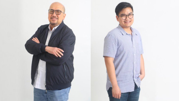 Boss Vic del Rosario, Jr., Viva Communications Chairman and Chief Operating Officer (left) and grandson Verb del Rosario, SVP for Business Development, Viva Records, Inc., work hand-in-hand to find talented new songwriters to sign up for Viva’s extensive music needs.