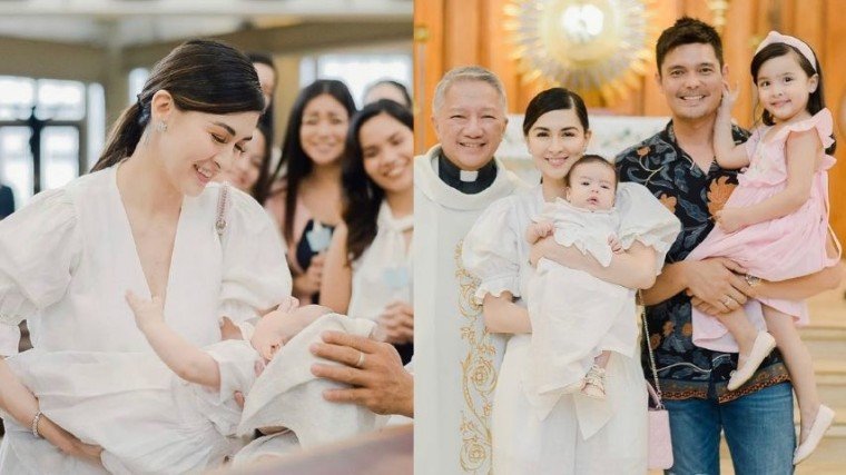 Baby Ziggy was officially baptized at the St. Alphonsus Mary de Liguori Parish church in Magallanes, Makati City lead by Fr. Tito Caluag.