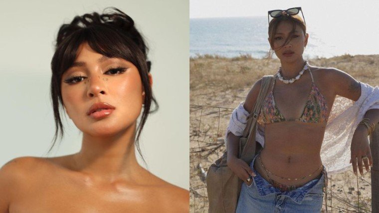 “Like, people just decide that I’m pregnant every year. I don’t even look like it. I mean, if I am pregnant though I will happily announce it to the world,” pagtitiyak ni Nadine Lustre.