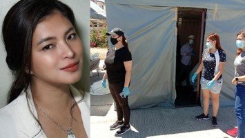 Angel Locsin donates amenities for the Philippine Coast Guard and Taguig City health workers amidst disinfection operation