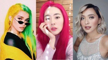 5 celebrities with bold hair colors