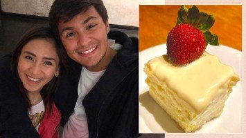 Pika's Pick: Matteo Guidicelli beams with pride as she shares photo of wife Sarah’s dessert creation made just for him; adds that she also cooked him dinner.