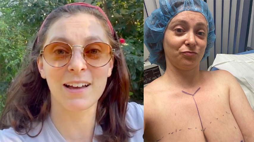 Crazy Ex-Girlfriend star Rachel Bloom has a breast reduction on her DD  chest
