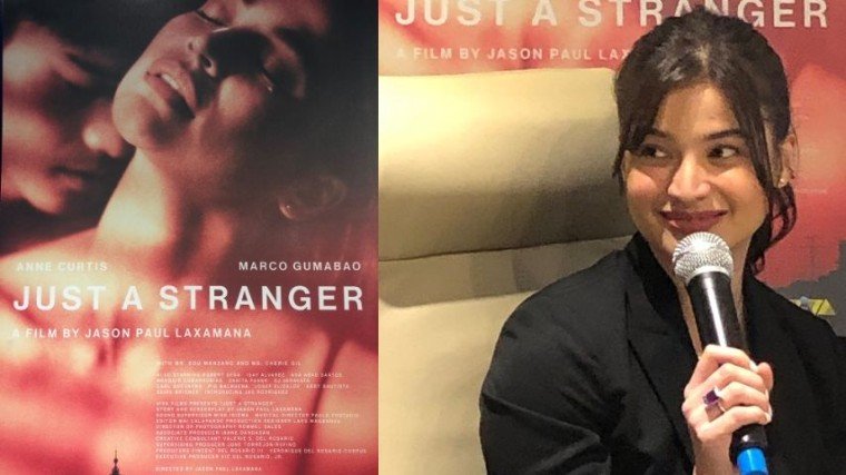 Anne Curtis, lead star of Just A Stranger opposite hunk actor Marco Gumabao, says her husband Erwan approves of her sexy scenes in the films. She says he let him read the script and he found it tasteful.