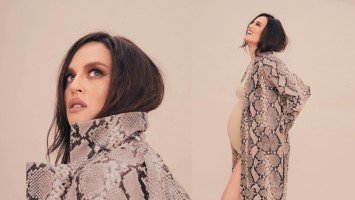 Georgina Wilson is six months pregnant with second baby
