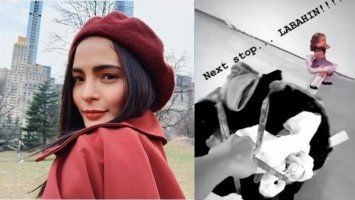 Lovi Poe washes her dishes and does her own laundry