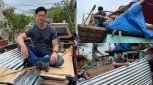 Ronnie Liang, nag-donate ng construction materials at naki-kumpuni sa mga biktima ng bagyong Odette sa Cebu