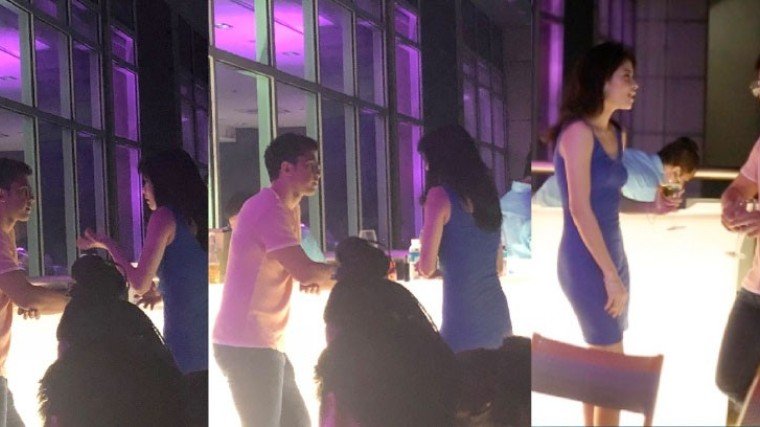 Derrick Monasterio and Kelly Day were inseparable on the night of October 23.