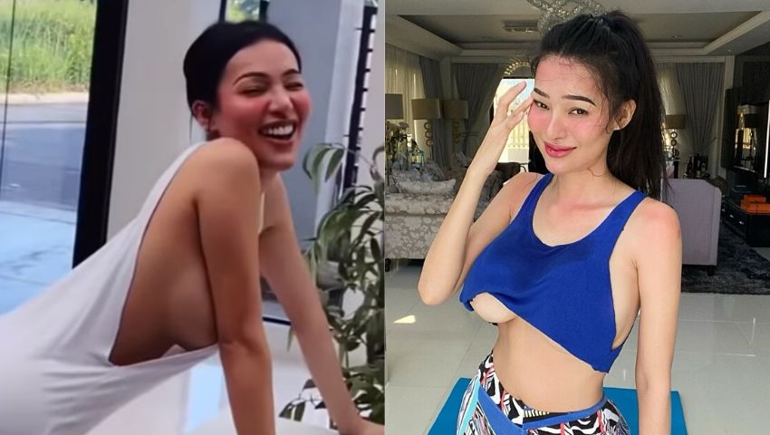 New online sensation Sunshine Guimary is setting YouTube on fire with her “No Bra Challenge