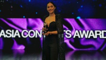 Maja Salvador bags Best Actress award at 1st Asian Contents Award, celebrity friends go ecstatic for achievement