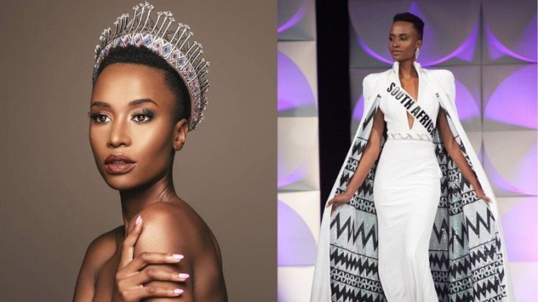Miss South Africa Zozibini Tunzi hailed as the new Miss Universe! Congratulations!