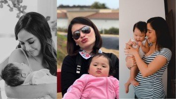 How did celebrity first-time moms spend Mother’s Day?