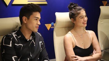 Anne Curtis roots for Marco Gumabao as they wrap up “Just A Stranger” shoot